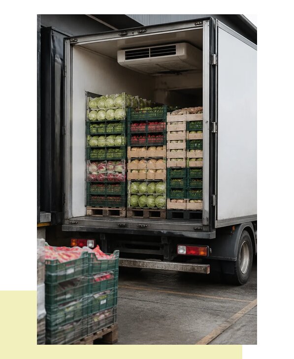 Перевозка плодоовощной продукции оптом напрямую в Таганрог